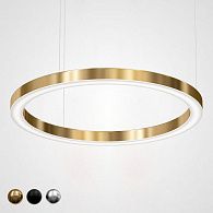 Люстра Light Ring Horizontal D100 Золото 100*100*5,5 см, 1*LED*80W, 4000K, ImperiumLoft 40.1454-100, Золотистый