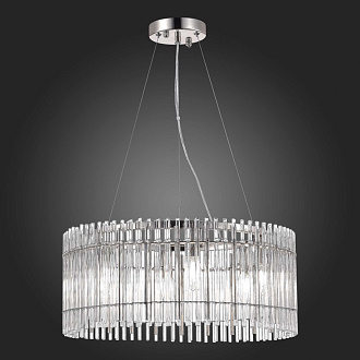 Люстра подвесная 52 см, 240W, ST LUCE EPICA SL1656.113.06 Никель