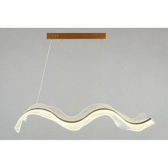 Подвесной светильник 100*30*50-150 см 40W, 4000K, 13 м2, Aployt VIOLA APL.659.03.40, латунный