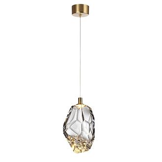 Подвесной светильник 14*21*250- см, 1*LED*4W, 3000K, Odeon Light Gemme 7114/4LA, прозрачный