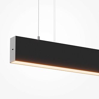 Подвесной светильник 3*153 см, *LED*36W, K, Maytoni BASIS P070PL-2.7-3-4K-B, Черный