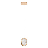 Подвесной светильник 15*2,5*100 см, LED 7W, 4000K, Золото LED4U L7108-150 GD
