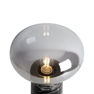Настольная лампа 30 см, 1*E27*60W Freya Moonspot FR5550TL-01MR, Мрамор