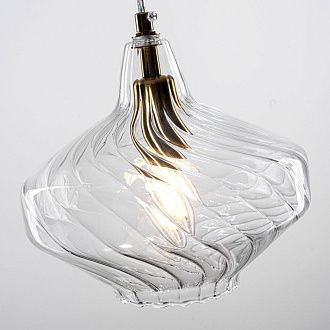 Подвесной светильник 92 см, MODEMODERN MD.1173.4 MIX, черный-латунь