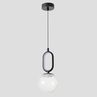 Светильник подвесной *12*27-127 см, *LED*10W, 4000K, Crystal Lux Catkin CATKIN SP1.1, Черный