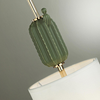 Подвесной светильник  18*18*48-199 см, 1*E14*40W Odeon Light Cactus 5425/1 золотой