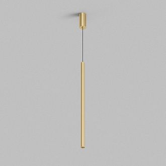 Подвесной светильник 60*2,5*70 см, 1*LED*6W, 4000K, Denkirs ШАЙН ГЛИНГОР | SHINE GLINGOR DK4306-SB, сатинированная латунь