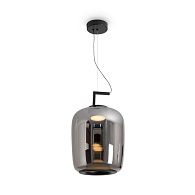 Подвесной светильник 28*28*240 см, LED, 7W, 3000К, Freya CLOD FR6186PL-L7SM2 черный