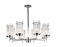 Люстра Ø730 x H320(645), мм, 8*40W (320W), CHR(Хром) NewRgy 9234R/8 CHR