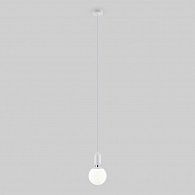 Подвесной светильник с тросом 1,8 м 13 см Eurosvet Bubble Long 50158/1 белый