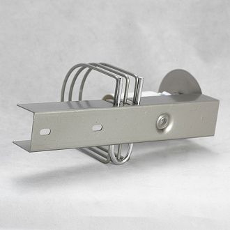 Бра настенное 6*26-26 см, 1*E14, 40W, K, Lussole Selvino LSA-7711-01, матовый никель