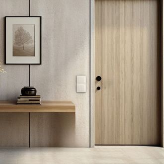 Радиовыключатель клавишный HiTE PRO LE-1 (слоновая кость) HPSW-LE1-IV-FR