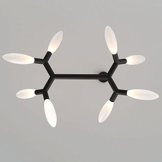 Светильник 120*78*32-52 см, 8*G9*20W, Eurosvet Covalent 30180, черный, a069156