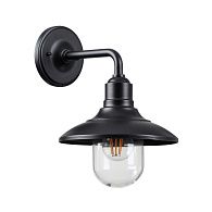 Уличный настенный светильник Odeon Light Campa 4965/1W, черный