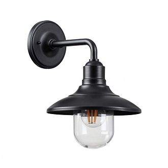 Уличный настенный светильник Odeon Light Campa 4965/1W, черный