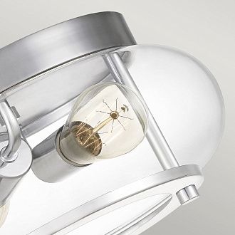 Потолочный светильник для ванных комнат Quoizel, Арт. QZ-TRILOGY-F-S-BATH
