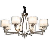 Подвесная люстра  92*128 см, 8*E27 хром Vele Luce Lotus VL1053L08