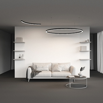 Радиусный профиль Maytoni Led strip ALM-3535R-B-D-90°-1.5M, черный