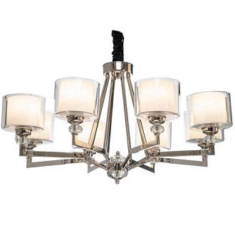 Подвесная люстра  92*128 см, 8*E27 хром Vele Luce Lotus VL1053L08