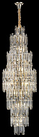 Светильник подвесной Wertmark Lazzara WE107.23.303, 50*50 см, золото