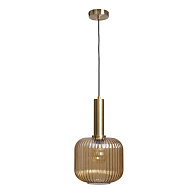 Подвесной светильник Loft IT 2071-B+BR, диаметр 20 см, медь