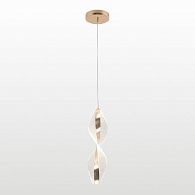 Подвесной светильник 12 см, 7W, 4000K, Lussole Benton LSP-7343, золото, звезное небо