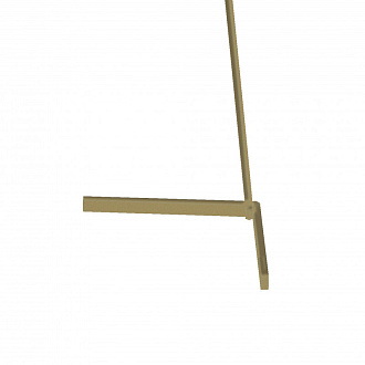 Торшер 37,3*53*180 см, LED *  20W, 3000К Mantra Vector  7335, золото матовое