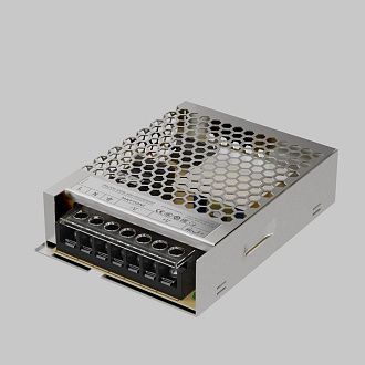 Блок питания PSL006 48V 100W IP 20 831007, 13*10*3 см, Maytoni Led Strip 831007, Серебро