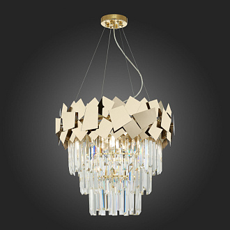 Светильник подвесной 48 см, 360W, ST LUCE CASERTA SL1232.203.06 Золотистый