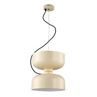 Подвесной светильник 30*28 см, 2*E27, 40W, Divinare Paola 5863/33 SP-1, Белый