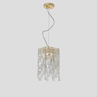 Светильник подвесной *20*30-82-152 см, 2*E14*40W, Crystal Lux Abril ABRIL SP2 GOLD, Золото