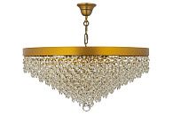 Люстра потолочная *60*30 см, 10*E14*40W, Arti Lampadari Avio Avio E 1.5.60.100 AG, Антик-Золото