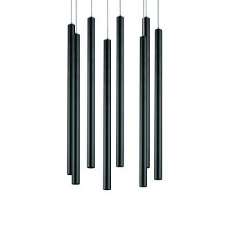 Подвесная люстра *34*41-121 см, *LED*40W, 3000K, Lightstar Tubo L8T747237, черный