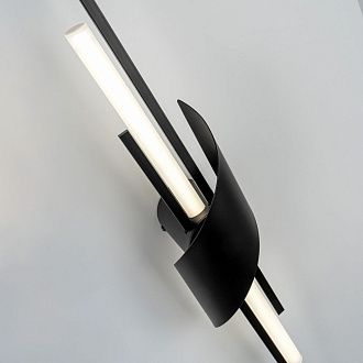 Бра 12*11*-64 см, *LED*6W, 4200K, Modelux  ML.655.650 BK, Чёрный
