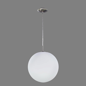 Светильник подвесной шар Citilux CL941301 серебро, диаметр 30 см
