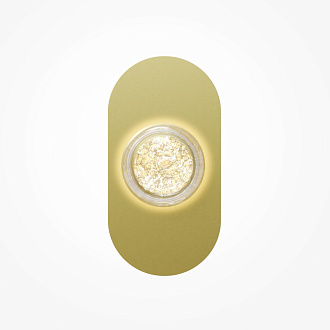 Бра 9,5*18*35 см, LED, 3000К, Maytoni Pharao MOD361WL-L20BS3K латунный