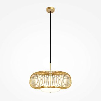 Подвесной светильник 50*337 см,  LED, 20W, 3000К, Maytoni Levitation MOD376PL-L30G3K латунный