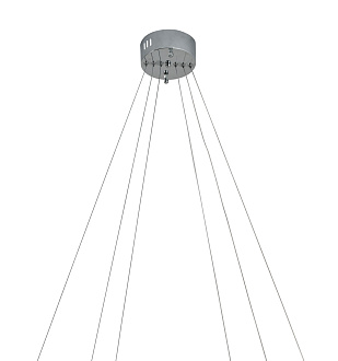 Светильник подвесной 80/60/40 см, LED 174W 4000K хром Zortes Blasy ZRS.57793.174
