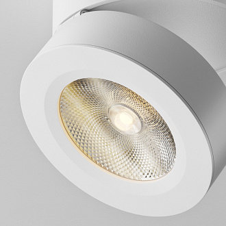 Накладной светильник 8,5*8,5*5 см, LED, 7W, 3000К, Maytoni Technical MAGIC C022CL-7W3K-W-1 белый