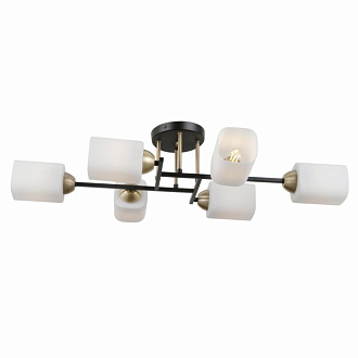 Люстра Citilux Генри CL130265 черный/бронза