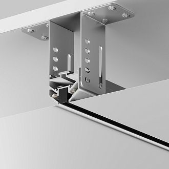 Профиль для монтажа Levity в натяжной ПВХ потолок, 2м 200*4*-3 см, *Maytoni Technical  TRA184MP-212S(N), Серебро