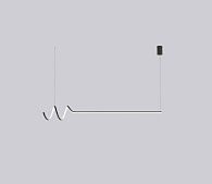 Подвесной светодиодный светильник Inodesign Damaris Black L120 44.12001