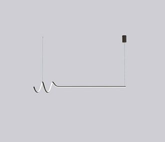 Подвесной светодиодный светильник Inodesign Damaris Black L120 44.12001