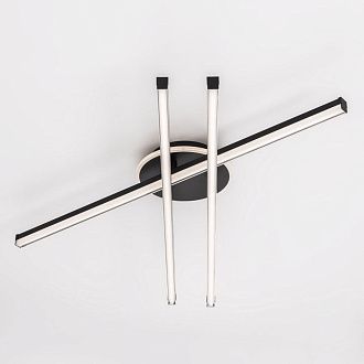 Накладная люстра 90*14 см, 75W, 3000-6000K, Citilux Trent   CL203631 черный