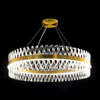 Люстра 100 см, 130W, 3000K-5500K Citilux Ричард CL336103 бронза