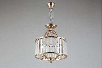Подвесная люстра 40*50-148,5 см, 4*E14, 40W, Aployt Romen APL.809.03.04, золотой