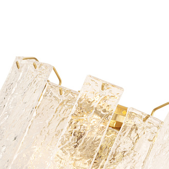 Бра 31*43 см, 3*E14*60W Латунь Crystal Lux RICARDO AP3 BRASS