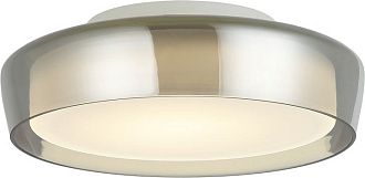 Светильник 30 см, 12W, 4000K, Stilfort 4027/06/01C-IP, белый-дымчатый