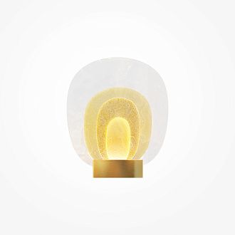Бра 8*15*18 см,  LED, 3W, 3000К, Maytoni Biology MOD367WL-L3BSK латунный
