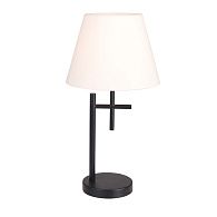 Настольная лампа 25*48 см, 1*E14, 40W, F-Promo Carino 4621-1T, черный матовый